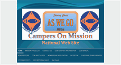 Desktop Screenshot of campersonmission.net