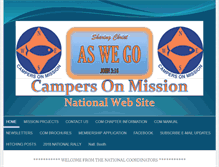 Tablet Screenshot of campersonmission.net